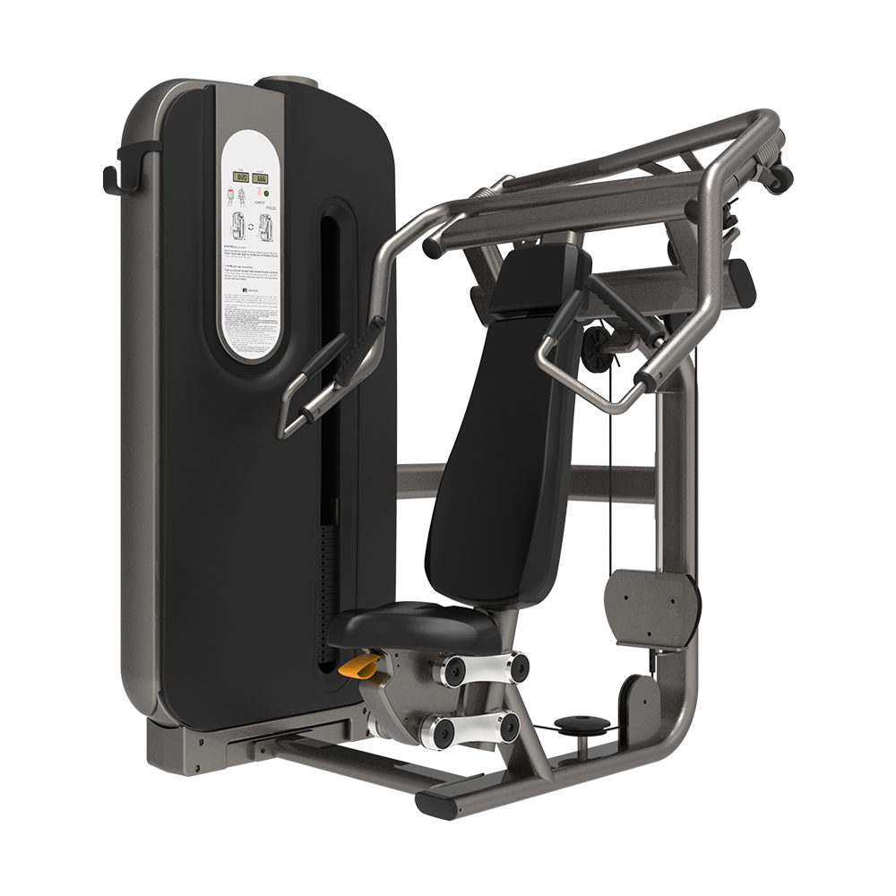 坐式上斜推胸训练器 